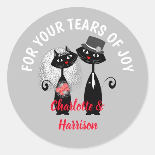 Rond Pour Tears Of Joy Tissue Sticker (Devant)