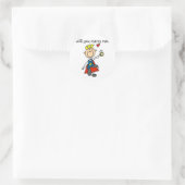 Rond Prince Charming Me Marry Sticker (Sac)