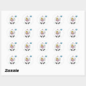Rond Princesse En Sticker De Transport (Feuille)