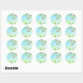 Rond Printemps matin - Sticker (Feuille)
