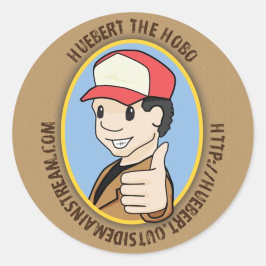 Rond Promouvoir Huebert Sticker (Devant)
