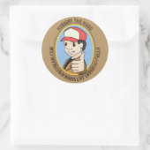 Rond Promouvoir Huebert Sticker (Sac)