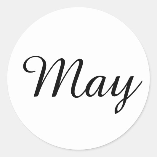 Rond Puisse Sticker blanc Amazone par Janz (Devant)