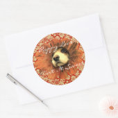 Rond Puppy Love Ain It Sweet Sticker (Enveloppe)