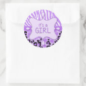 Rond Purple C'est un Sticker pour fille (Sac)