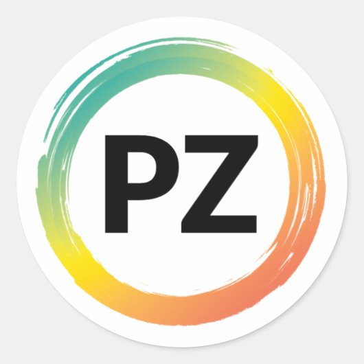 Rond PZ Circle of Learning Sticker (Devant)