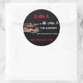 Rond Q Ne Sticker (Sac)