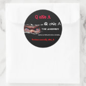 Rond Q Ne Sticker A2 (Sac)