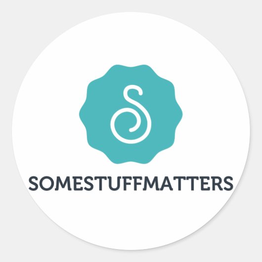 Rond Quelques Choses Importantes : Le Sticker (Devant)