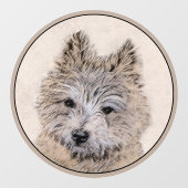 rond raamsticker (Vel)