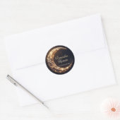 Rond Ramadan Kareem theme gift Sticker for celebration (Enveloppe)