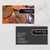 Rond rand Label - De kleur van het geld (Voorkant / Achterkant)