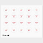 Rond Rappelez-vous votre Sticker Why (Feuille)