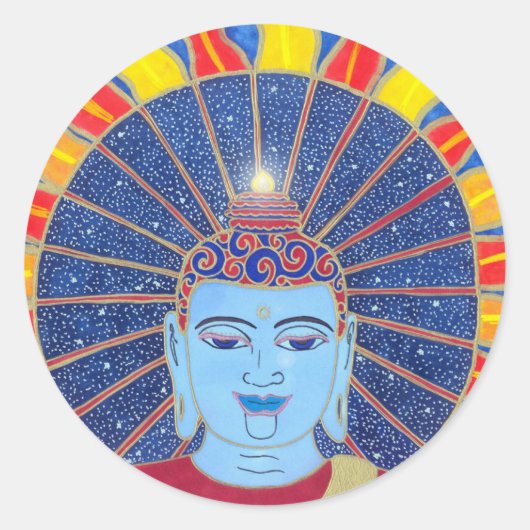 Rond Rayons de Bliss Sticker (Devant)