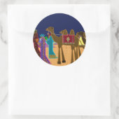 Rond Remplissez le Modèle Sticker (Sac)