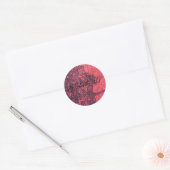 Rond Remplissez le Modèle Sticker (Enveloppe)