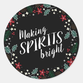 Rond Rendre les esprits brillants Sticker de la Garland