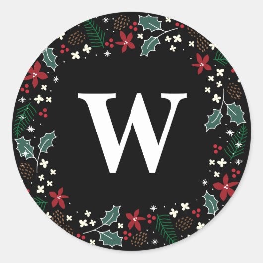 Rond Rendre les esprits brillants Sticker de vacances p (Devant)