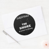 ROND RESTAURER LA CÔTE - JERSEY STICKER (Enveloppe)