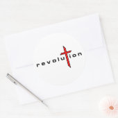 Rond revoluTion - Sticker classique (Enveloppe)