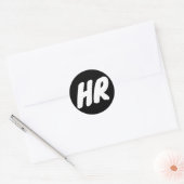 Rond RH - Département des ressources humaines - Sticker (Enveloppe)