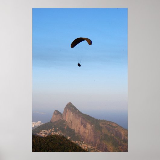 Rond Rio vliegen Poster (Voorkant)