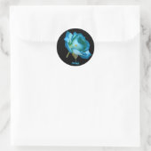 Rond Rose de Noel - Sticker (Sac)