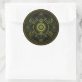 Rond Roue Magick de Metatron - Sticker Fractal (Sac)