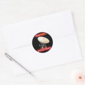 Rond Rush Radio Sticker Round (Enveloppe)