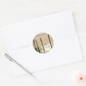 Rond sac mariage merci sticker (Enveloppe)