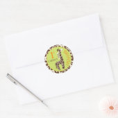 Rond Safari Boy OU Sticker CHE 1 (Enveloppe)