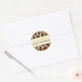 Rond Safari Boy Sticker D (Enveloppe)