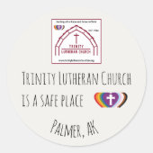 Rond Safe Place Sticker Set (Devant)