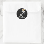 Rond Sagittarius Sticker (Sac)