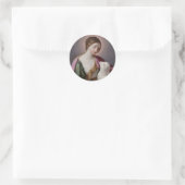 Rond Saint Agnes Catholic Sticker  (Sac)