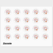 Rond Saison Halloween Super Sticker sac de traitement (Feuille)