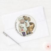 Rond Sam the Hedgehog - Sticker #1 (Enveloppe)