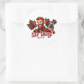 Rond Sap Daddy Sticker (Sac)