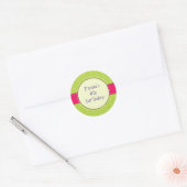Rond Sassy Girl Sticker (Enveloppe)