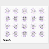 Rond Scan & Smile - Sticker par SparkLab (Feuille)