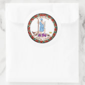 Rond Sceau de Virginie, Sceau de Virginie Sticker (Sac)