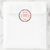 Rond Scellé (Berry Choco) / Sticker Monogramme (Sac)