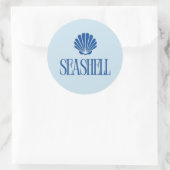 Rond Seashell Sticker (Sac)