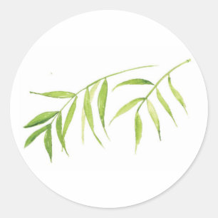 Rond Simplement Sticker Palm