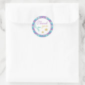 Rond Sirène Sous Le Sticker Cupcake Topper (Sac)