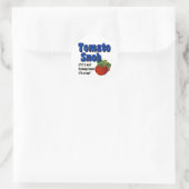 Rond Snob Gardener de tomate disant Sticker (Sac)