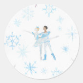 Rond Snow Pas de Deux Sticker (Devant)