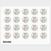 Rond Soleil Trouve Toujours Sticker (Feuille)