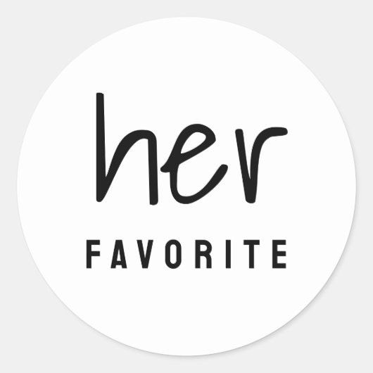 Rond Son Sticker Coeur Mariage préféré (Devant)