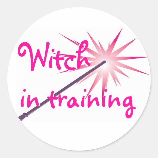 Rond Sorcière En Sticker De Formation (Devant)